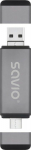SAVIO Czytnik kart SD 3w1, USB-C+ USB-A 2.0+ Micro USB, AK-72