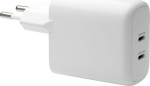 D. Bramante dbramante1928 recharge - Netzteil - 20 Watt - 3 A - PD/PPS - 2 Ausgabeanschlussstellen (USB-C)