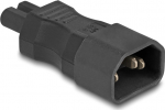 Delock Power Adapter IEC 60320 - C14 to C7, male / female, 2.5 A, straight