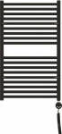 Bathroom radiator Sourcing LIMA 820-500 MEG WITH OIL EBONY BLK