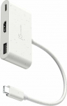 HUB USB Triton j5create JCA379EW-N hubs and concentrators USB Type-C 5000 Mbit/s White