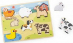Viga Viga 44702 Puzzle on the pad 7 element&oacute;w- farm