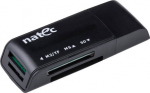 Natec Genesis Memory Card Reader ANT 3 Mini (SDHC/MMC/M2/Micro SD) Black