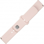 Fixed | Sporty Strap Set with Quick Release 22mm for Smartwatch | 160-235 mm | Pink | Silicone