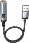 Hoco HOCO Adapter Connector Lighters USB A UA30 0.3 M Czarny