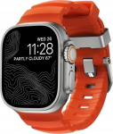 Nomad Goods NOMAD Rocky Point Band do Apple Watch 46mm/49mm Orange-Silver