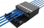 Digitus Consolidation point box, 6-port Keystone modules with intelligent cable manager | DN-93708-6