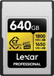 LEXAR CFEXPRESS 4.0 PRO GOLD, VPG400, R1800/W1650 (TYPE A) 640GB