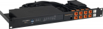 Rackmount.IT Rackmount Solutions - Mounting kit for network devices - abgeschirmt - Rack mountable - 1U - 48.3 cm (19")