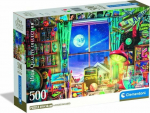 Clementoni Puzzle Compact To the Moon 500 element&oacute;w (35590)