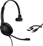 Jabra Evolve2 30 SE, USB C/A, UC Mono headset, black