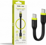 Kabel USB Mobile Origin USB-C - USB-C 0.1 m Czarny (COMC-USBC-BLK)