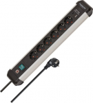 Brennenstuhl Premium ALU Line 6fach schwarz *DE*