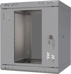 Stalflex Rack Cabinet 10" 6U 300mm Glass Door Gray