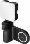 LogiLink Magnetic smartphone grip with LED-Licht BT5.2