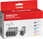 Canon PGI-9, Original, Photo black, Photo cyan, Photo magenta, Schwarz, Photo yellow, Multipack, MX7600, 5 St&uuml;ck(e), Inkjet Printer
