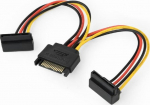 CABLE POWER SPLITTER SATA/0.15M CC-SATAM2F-02 GEMBIRD
