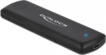 DELOCK Ext USB Typ-C Combo Geh&auml;use M.2 NVMe PCIe SATA SSD wf