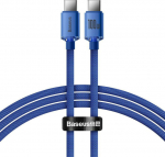 Cable USB Baseus USB-C - USB-C 1.2 m Blue (baseus_20220224133222)