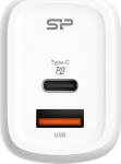 Silicon Power Ladeger&auml;t Wall Charger QM25 30W USB/TypC White