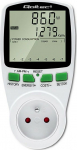 Qoltec Wattmeter Energy consumption counter PM0627 z measurement history | 3680W | 16A | LCD