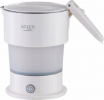 Adler AD 1377 White Silicone kettle 0.6 l ? tourist