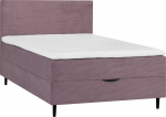 Continental bed LAARA 140x200cm, pink