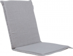Chair pad FLORIDA 42x90xH3cm, greyish beige