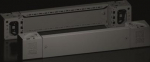 Rittal Base corner piece with base cover VX sheet steel
