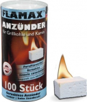 Flamax 1318116 Paraffin ignition cubes 100pcs