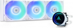 Chieftec CLC-360-RGB-W computer cooling system Computer case All-in-one liquid cooler 12 cm White