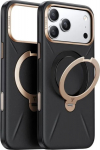 Torras OSTAND SPIN VEGSKIN SERIES, IPHONE 17 PRO MAX BLACK