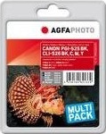 AgfaPhoto Ink BK/B/C/M/Y, 1x20ml + 4x10.5ml