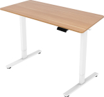 Desk ERGO FIT with 1 motor 120x60xH71.5-116cm, oak/white