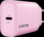 CANYON charger OnCharge 30CL Max Power 30W 1xPD EU Pink