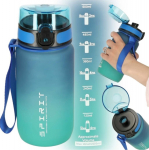 RoGer Sport Water Bottle 600ml Blue‑Green