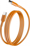Cable Puro Soft USB-C/USB-C 1.5m, Orange