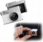 Xrec Mini Digital Camera X4 2mp 1080p Lcd 0.96 Pendant Keychain Pendant/ X4 White