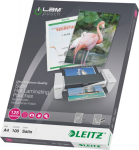 Leitz iLAM A4-lamination pocket, matt, 125mic/100kpl