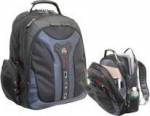 Wenger/SwissGear Wenger Pegasus 17" / 43.90 cm Laptop Backpack grey / blue