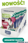 ANIMAL ISLAND Pate Beef - wet cat food - 12x100g