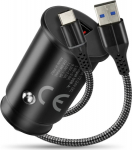 everActive Car Charger CC-15QC QC3.0 18W 1XUSB + kabel USB-C 1m