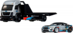 Mattel Hot Wheels Premium: Car Culture Team Transport - 2024 Ford Mustang RTR Spec 5-FD & Aero Lift Vehicles (JHX92)
