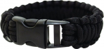 BCB Survival bracelet Paracord Bracelet BCB Black roz. uniw