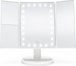 Rio 24 LED Touch Dimmable Makeup Mirror, White