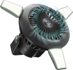 SBS Ventilator with Powerbank 4.000mAh Licht/Solar