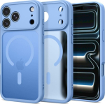 Tech-Protect Basicmag Magsafe do iPhone 17 Pro Max / 18 Pro Max matte light blue