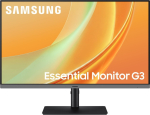 Samsung Monitor 27 cali Essential G32H IPS 1920x1080 FHD 16:9 1xDP 1xHDMI 1xD-Sub 4xUSB-A 1xUSB-B 1ms 144Hz HAS+PIV flat 2Yd2d (LS27HG320EUXEN)