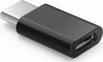 Adapter USB Savio USB-C - MicroUSB Czarny (SAVIO AK-31)