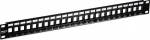 TRENDNET 24-Port Blank Keystone 1U Patch Panel
